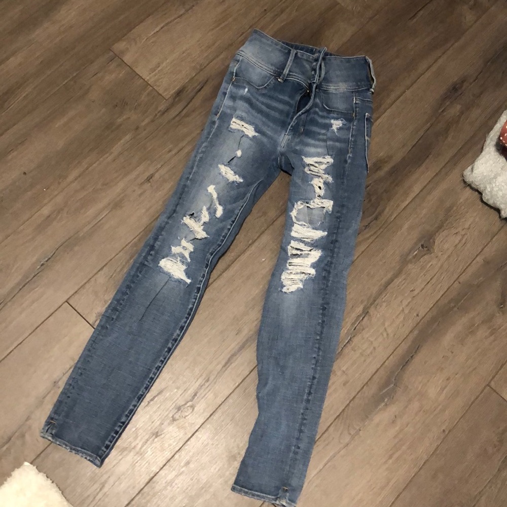 Super Stretch Very Ripped AE Denim